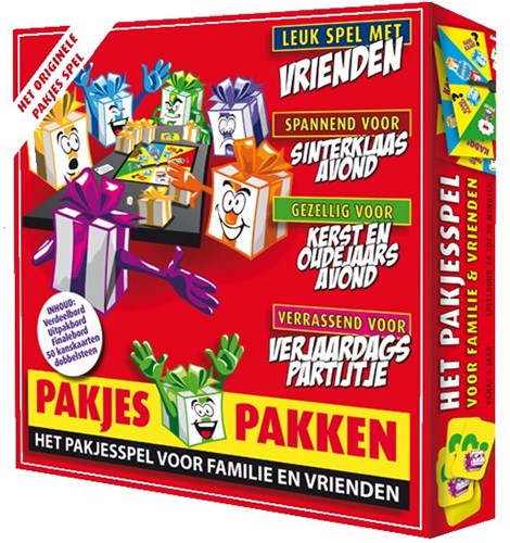Het Pakjesspel Sinterklaas / Kerst (Bordspellen), Toucan Games