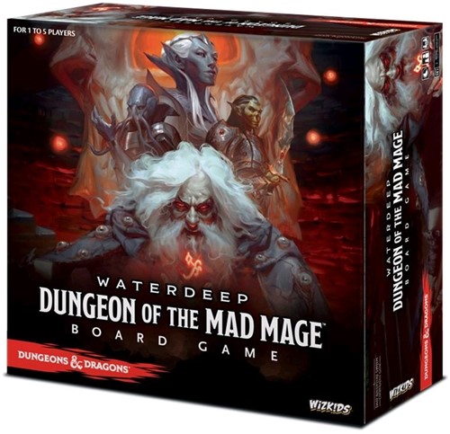 Dungeons & Dragons (D&D): Waterdeep - Dungeon of the Mad Mage Adventure System Board Game (Bordspellen), WizKids