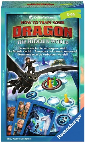 How To Train Your Dragon - De Verborgen Wereld (Bordspellen), Ravensburger