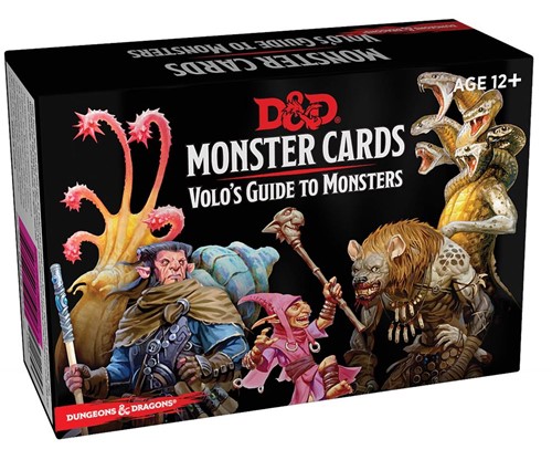 Dungeons & Dragons (D&D): Monster Cards Volo's Guide to Monsters (Bordspellen), GaleForce9