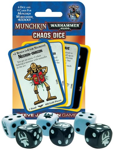 Munchkin - Warhammer 40k Chaos Dice (Bordspellen), Steve Jackson Games