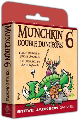 Munchkin 6 Uitbreiding: Double Dungeons (Bordspellen), Steve Jackson Games