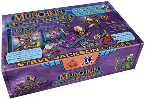 Munchkin: Starfinder I Want It All (Bordspellen), Steve Jackson Games
