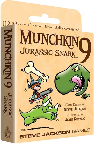 Munchkin 9 Uitbreiding: Jurassic Snark (Bordspellen), Steve Jackson Games