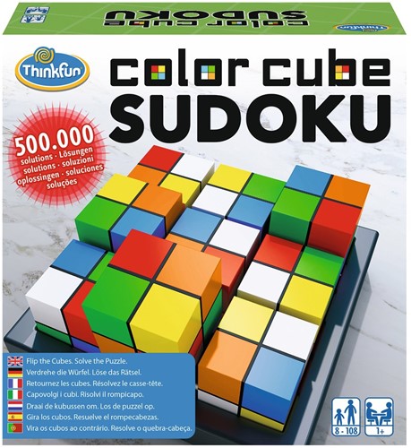 Color Cube Sudoku (Bordspellen), ThinkFun Games