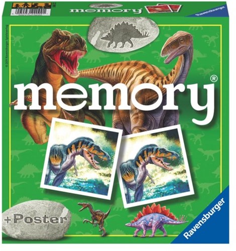 Dinosaurussen Memory (Bordspellen), Ravensburger