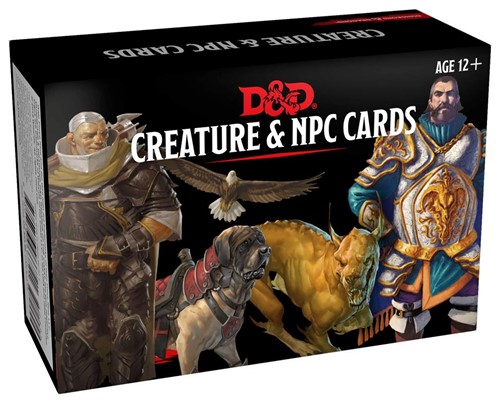 Dungeons & Dragons (D&D) Uitbreiding: Creature and NPC Cards (Bordspellen), GaleForce9