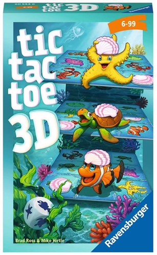 Tic Tac Toe 3D Pocket (Bordspellen), Ravensburger