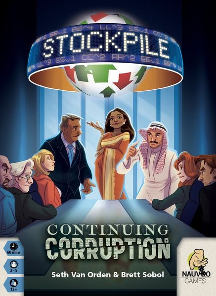 Stockpile Uitbreiding: Continuing Corruption (Bordspellen), Nauvo Games 