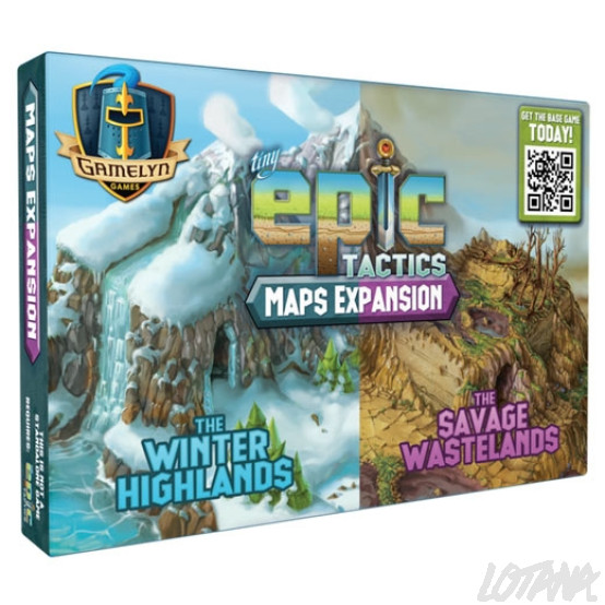 Tiny Epic Tactics Uitbreiding: Maps (Bordspellen), Gamelyn Games