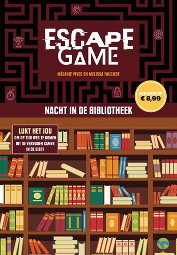 Escape Game: Nacht in de Bibliotheek (Bordspellen), VBK Media