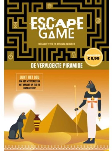 Escape Game: De Vervloekte Piramide (Bordspellen), VBK Media