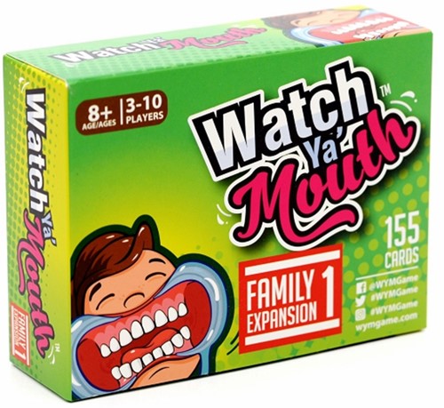 Watch Ya Mouth Uitbreiding: Family Expansion Pack 1 (Bordspellen), Watch Ya Mouth