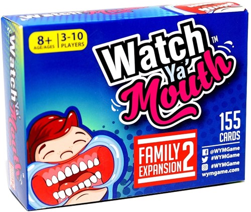 Watch Ya Mouth Uitbreiding: Family Expansion Pack 2 (Bordspellen), Watch Ya Mouth
