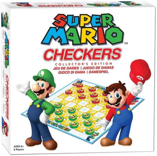 Super Mario: Checkers (Bordspellen), USAopoly