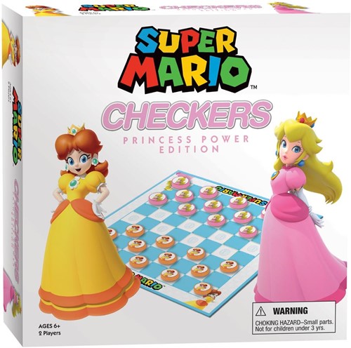 Super Mario Checkers: Princess Power Edition (Bordspellen), USAopoly