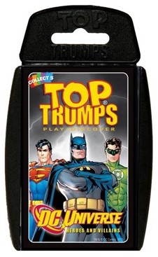 Top Trumps Specials DC Superheroes (Bordspellen), Winning Moves