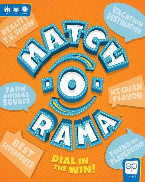 Match-o-Rama Dial in the Win (Bordspellen), The OP Games