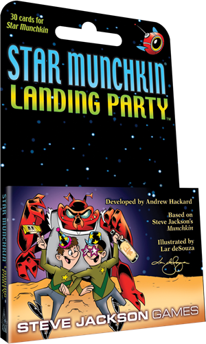 Star Munchkin Mini-Uitbreiding: Landing Party (Bordspellen), Steve Jackson Games