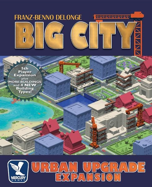 Big City 20th Anniversary Jumbo Edition Uitbreiding: Urban Upgrade (Bordspellen), Mercury Games