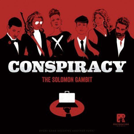 Conspiracy The Solomon Gambit (Bordspellen), Restoration Games