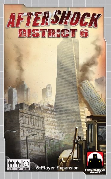 Aftershock San Francisco & Venice Uitbreiding: District 6 (Bordspellen), Stronghold Games