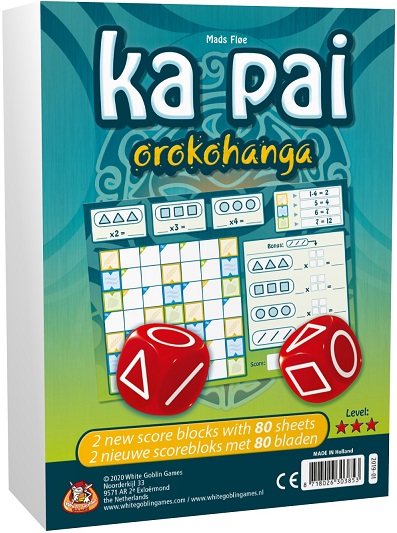 Ka Pai Uitbreiding: Orokohanga (Bordspellen), White Goblin Games