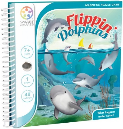 Magnetic Travel Games: Flippin Dolphins (Bordspellen), Smart Games