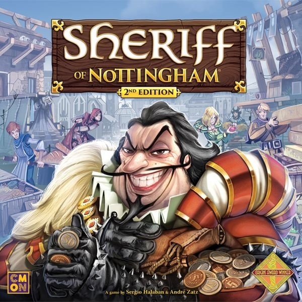 Sheriff of Nottingham 2nd Edition (ENG) (Bordspellen), Cool Mini or Not