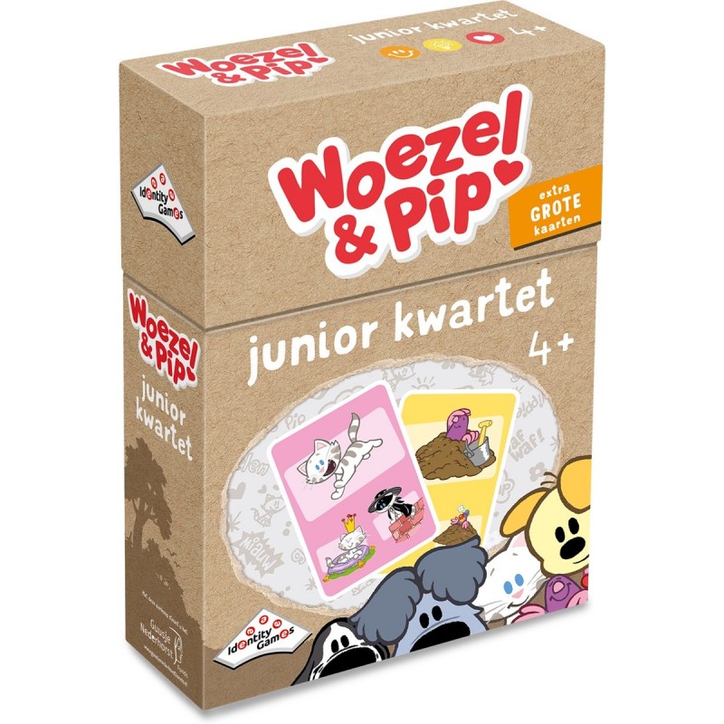 Woezel en Pip Junior Kwartet (Bordspellen), Identity Games