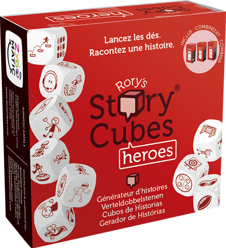 Rory's Story Cubes: Heroes (Bordspellen), The Creativity Hub