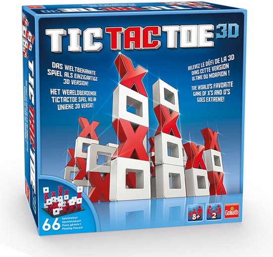 Tic Tac Toe 3D (Bordspellen), Goliath