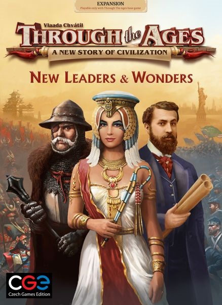 Through the Ages Uitbreiding: New Leaders & Wonders (Bordspellen), Czech Games Edition