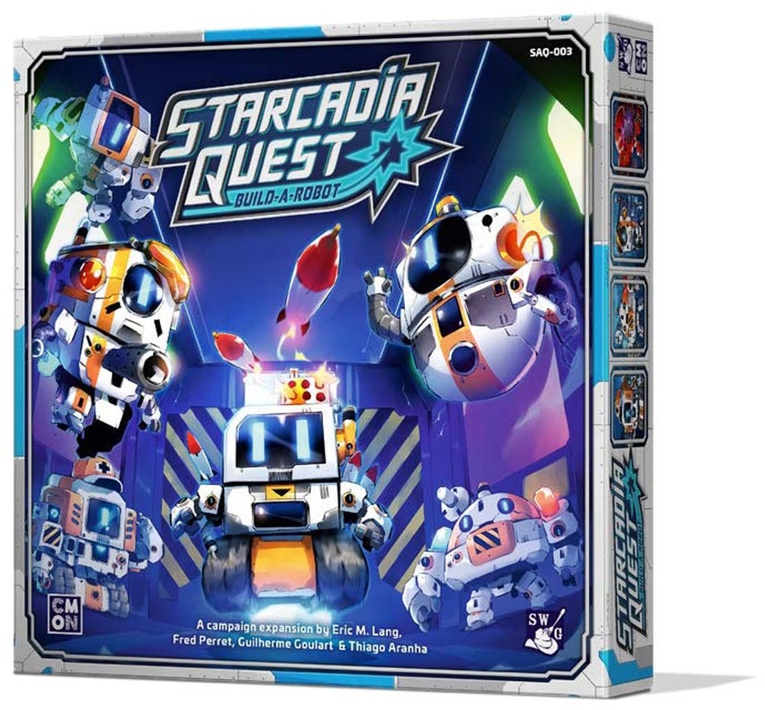 Starcadia Quest Uitbreiding: Build a Robot (Bordspellen), Cool Mini Or Not