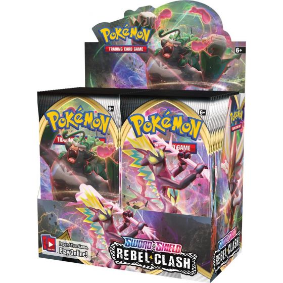 Pokemon TCG Sword & Shield Rebel Clash Booster Box (Pokemon), The Pokemon Company