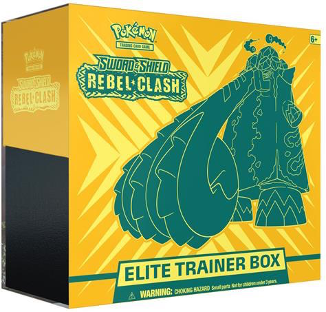 Pokemon TCG Sword & Shield Rebel Clash Elite Trainer Box  (Pokemon), The Pokemon Company