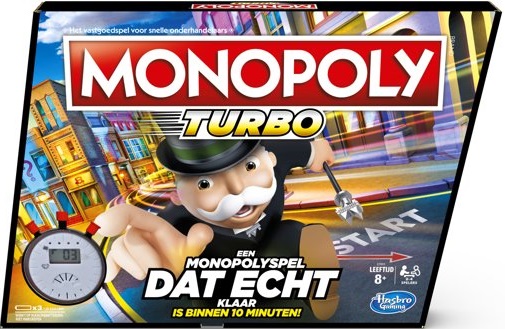 Monopoly Turbo (Bordspellen), Hasbro