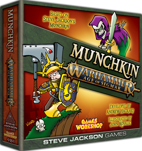 Munchkin Warhammer Age of Sigmar (Bordspellen), Steve Jackson Games