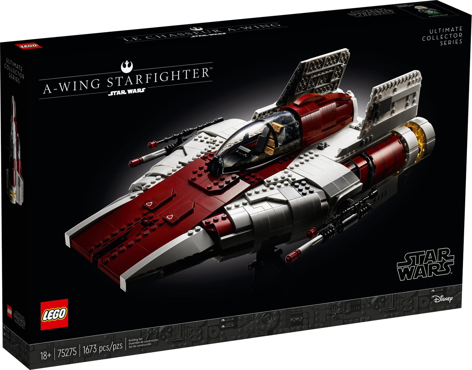 Boxart van A-Wing Starfighter (Star Wars) (75275) (StarWars), Star Wars