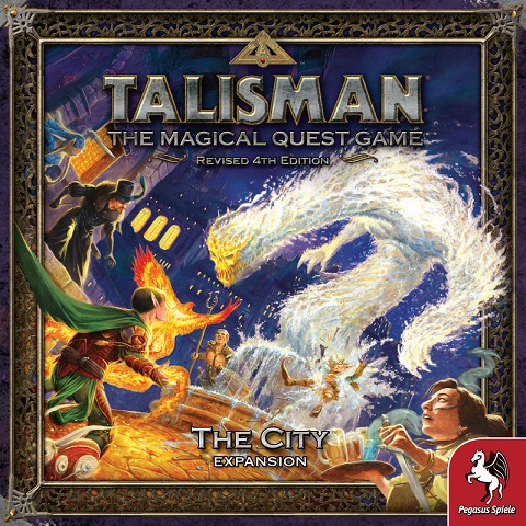 Talisman Revised 4th Edition Uitbreiding: The City (Bordspellen), Pegasus Spiele