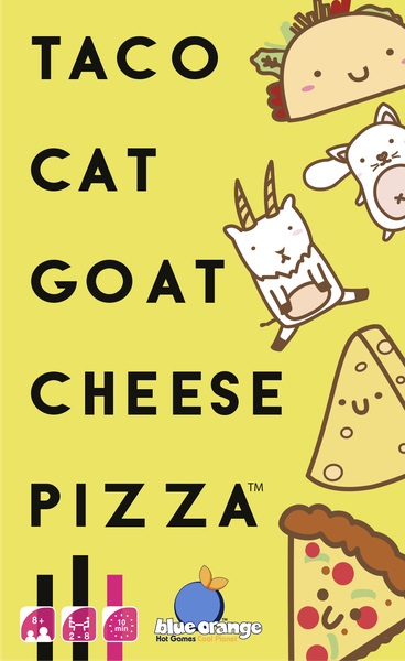 Taco Cat Goat Cheese Pizza (2020 edition) (Bordspellen), Blue Orange Gaming