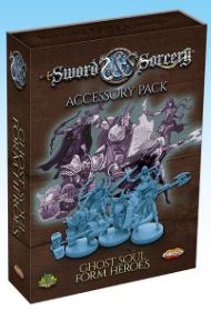 Sword & Sorcery Accessory Pack: Ghost Soul Form Heroes (Bordspellen), Ares Games