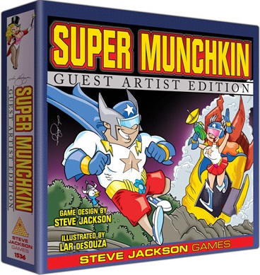 Super Munchkin Guest Artist Edition Lar de Souza (Bordspellen), Steve Jackson Games