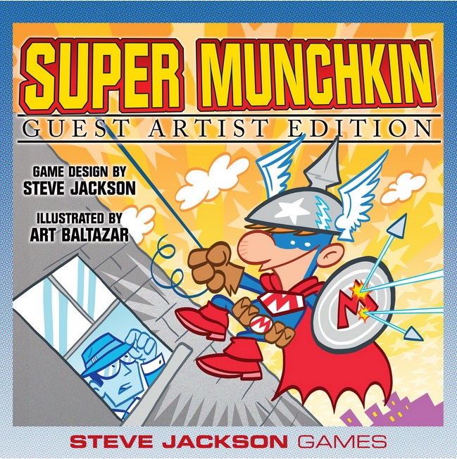 Super Munchkin Guest Artist Edition (Bordspellen), Steve Jackson Games