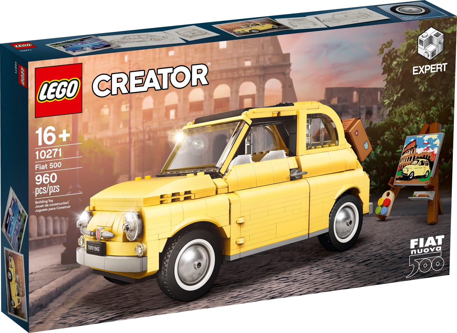 Boxart van Fiat 500 (Creator) (10271) (Creator), Creator