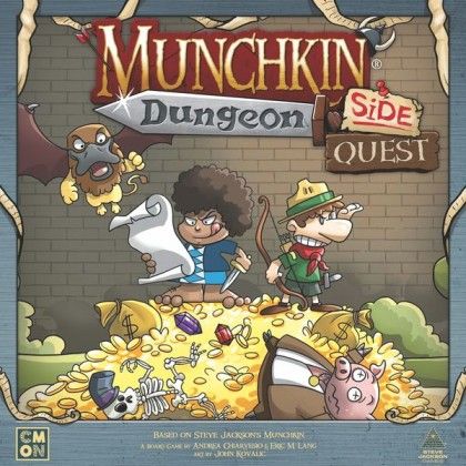 Munchkin Dungeon Uitbreiding: Side Quest (Bordspellen), Cool Mini Or Not