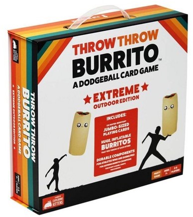 Throw Throw Burrito - Extreme Outdoor (Bordspellen), Exploding Kittens