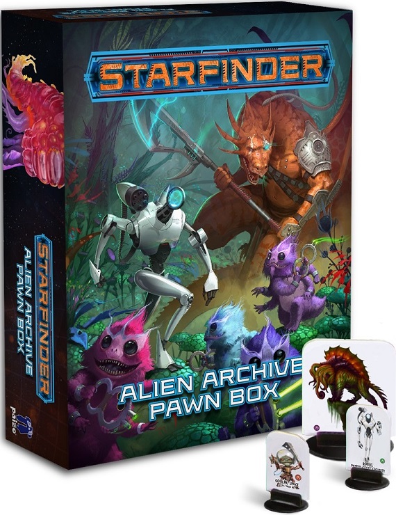 Starfinder Pawns RPG Uitbreiding: Alien Archive (Bordspellen), Paizo