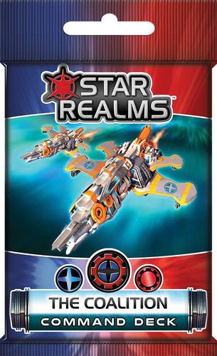 Star Realms Frontiers Command Deck Uitbreiding: The Coalition (Bordspellen), White Wizard Games