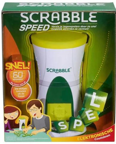 Scrabble Speed (Bordspellen), Mattel